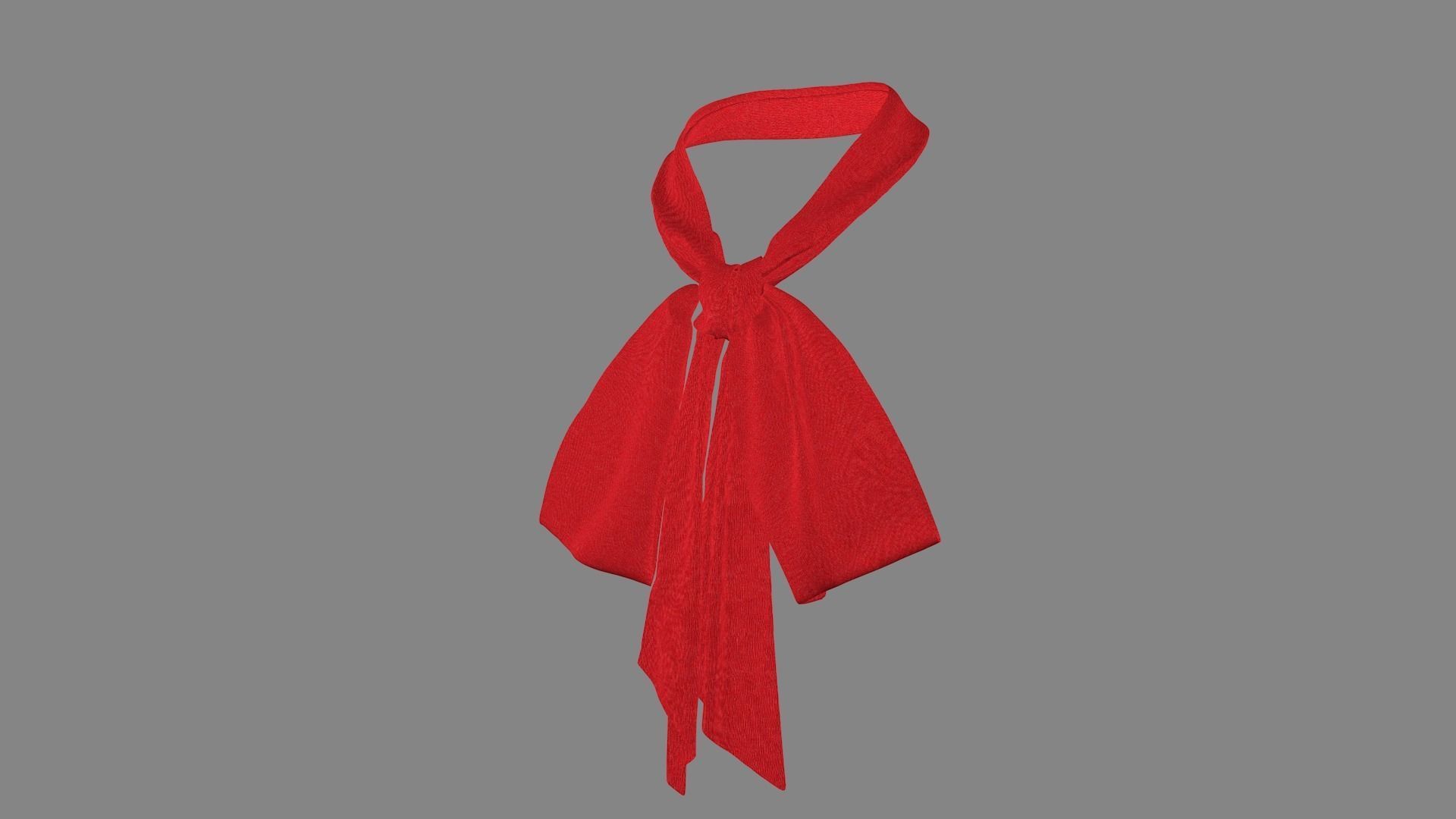 Dress collars scarves and necklaces decorated 3d models 3D model_2