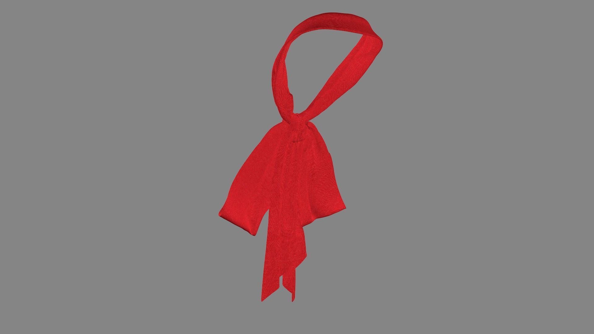 Dress collars scarves and necklaces decorated 3d models 3D model_4