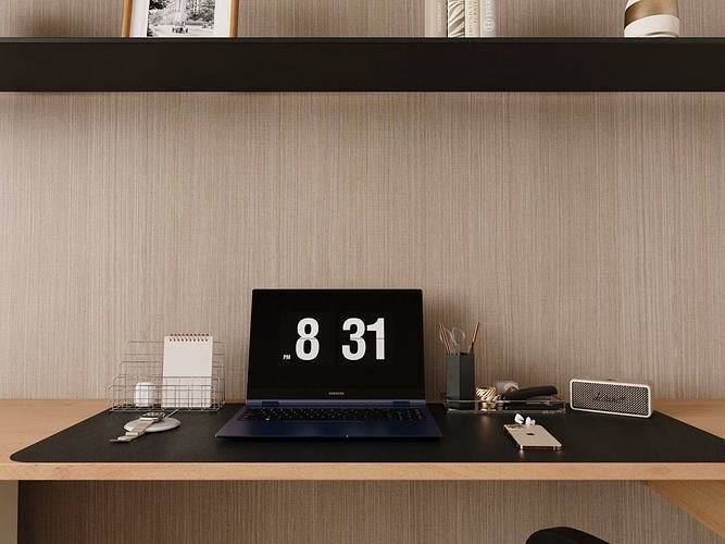 3D model of interior study 3D model 3