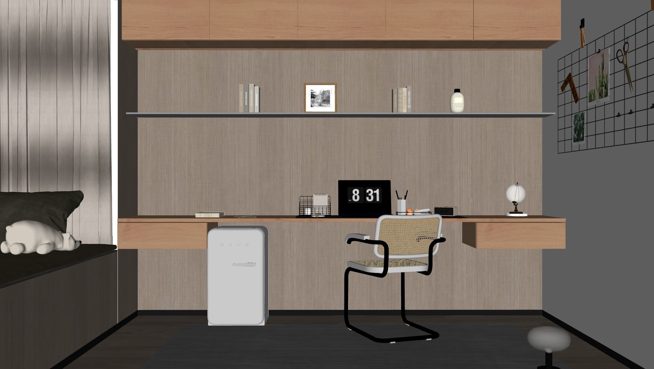 3D model of interior study 3D model_10