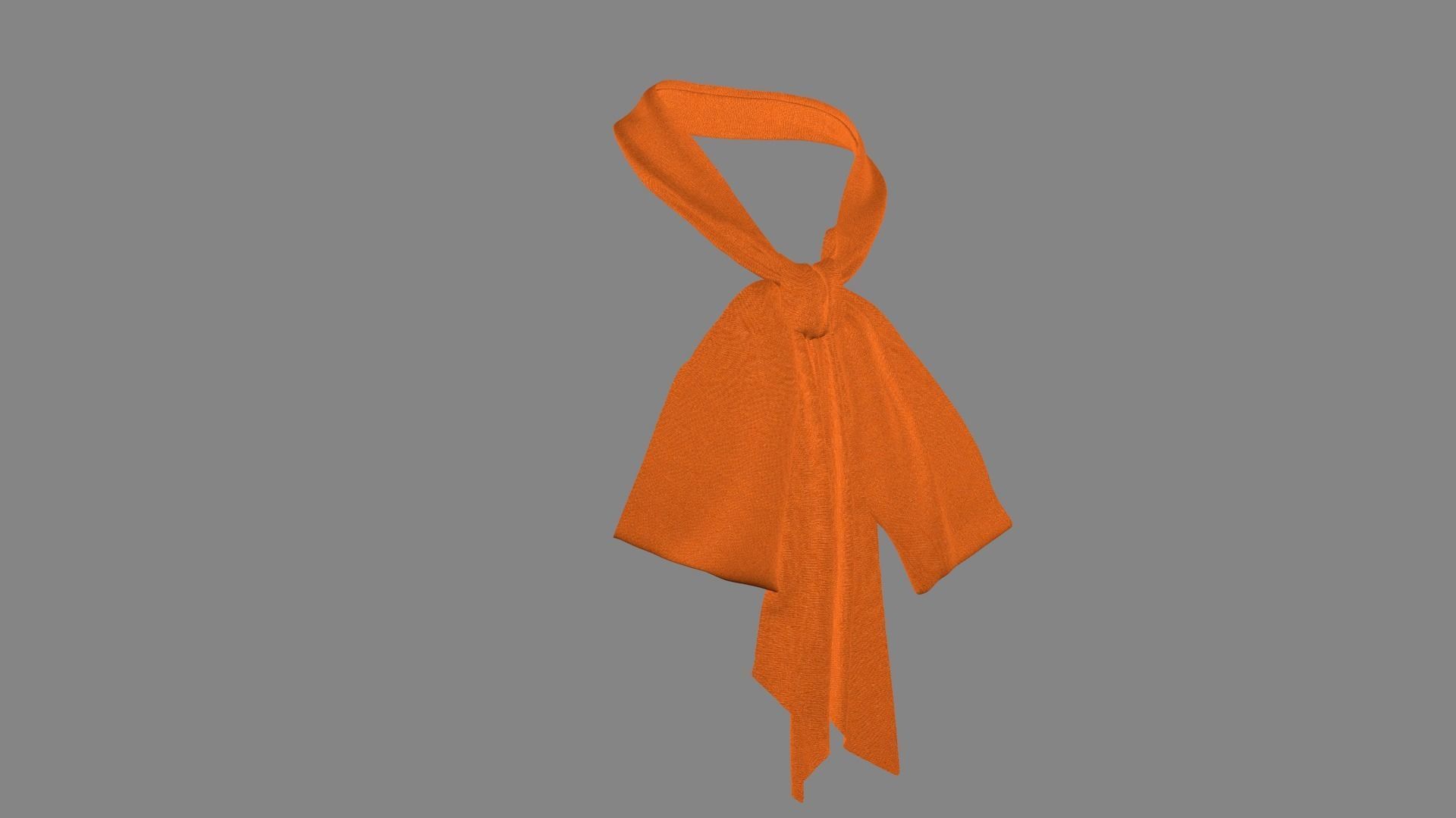 Dress collars scarves and necklaces decorated 3d models 3D model_6