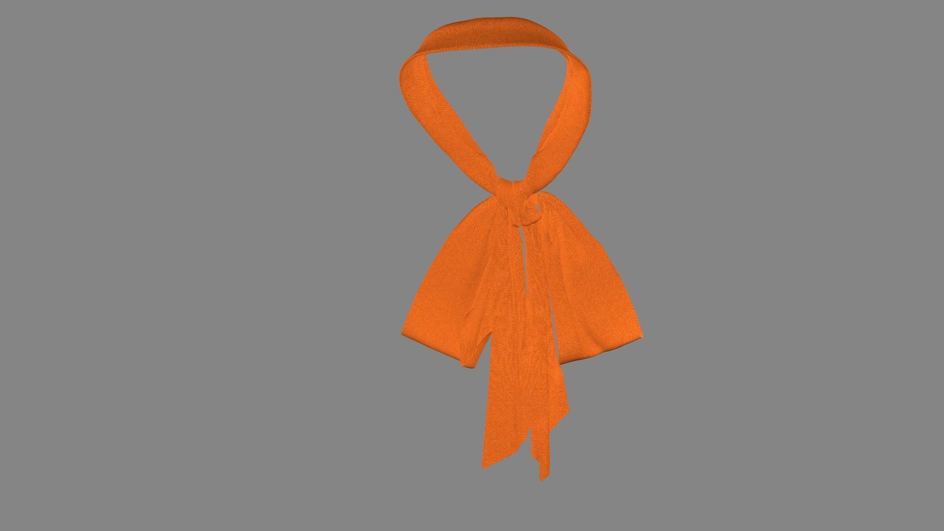 Dress collars scarves and necklaces decorated 3d models 3D model_4