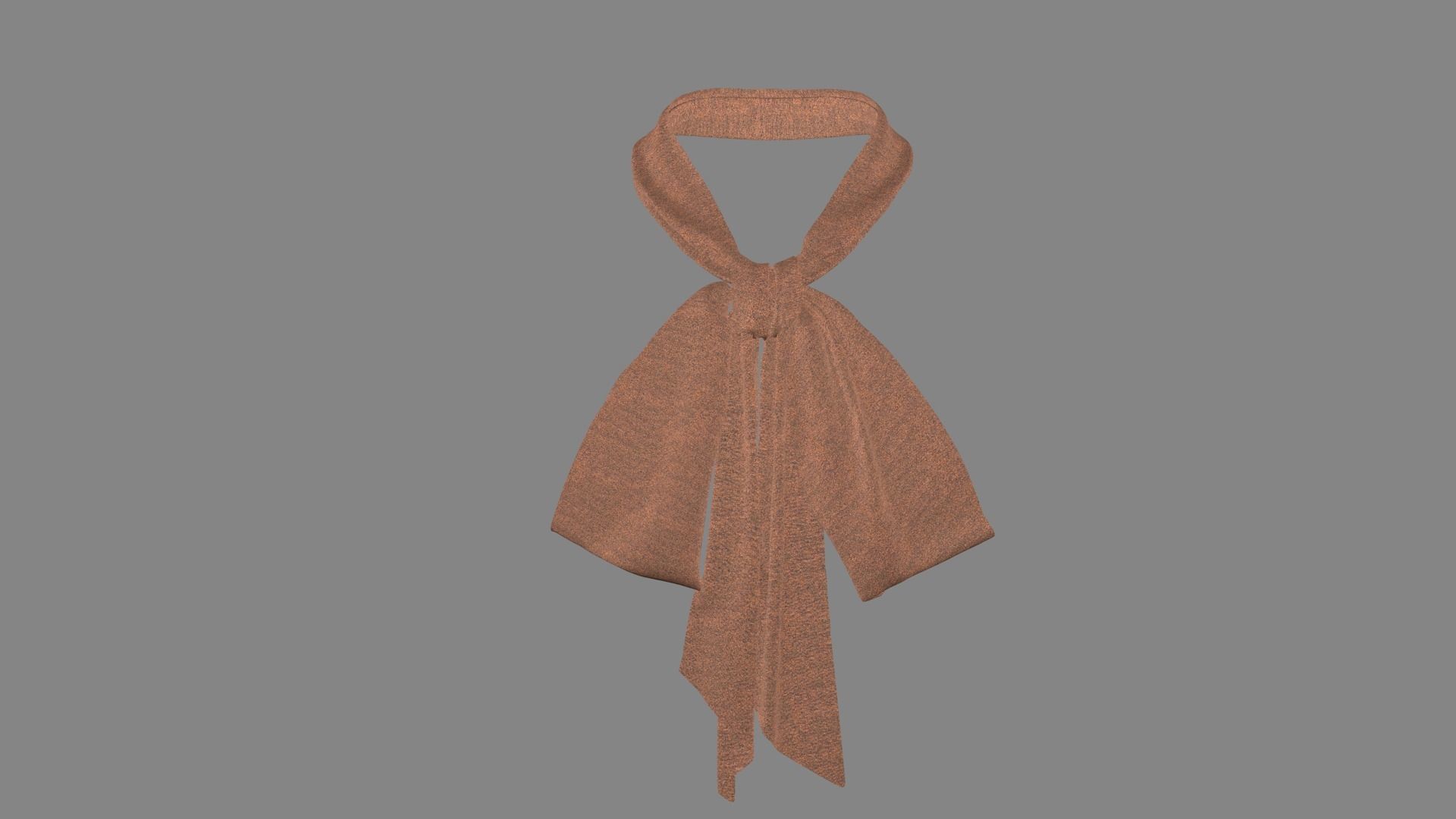 Dress collars scarves and necklaces decorated 3d models 3D model_6