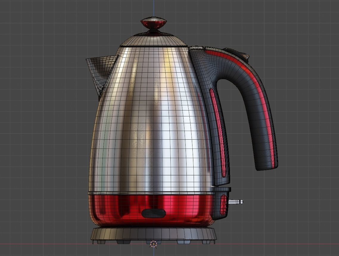 Electric Kettle 3D model_1