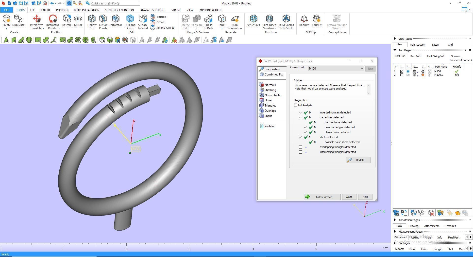 Ring M100 Women ring Size 13 US 3D print model_13