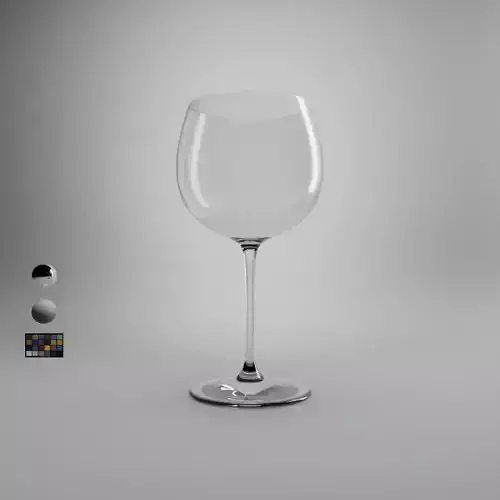 Montrachet Wine Glass 3D model