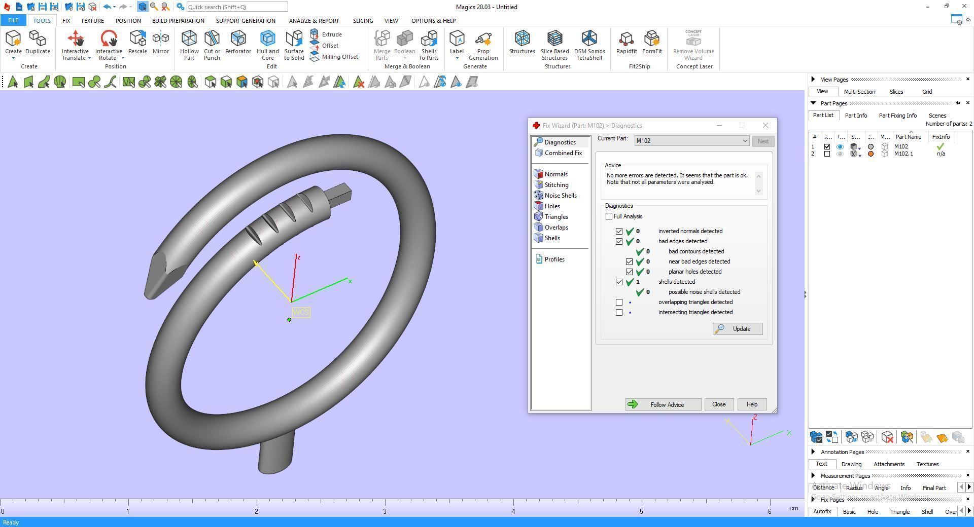 Ring M102 Women ring Size 13 5 US 3D print model_13