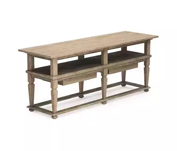 Levitz console table