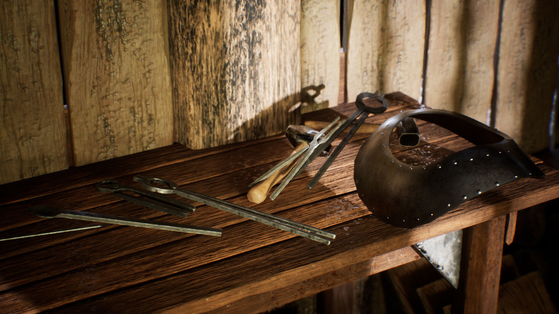 Medieval Blacksmith 86 Assets Low-poly 3D model_5