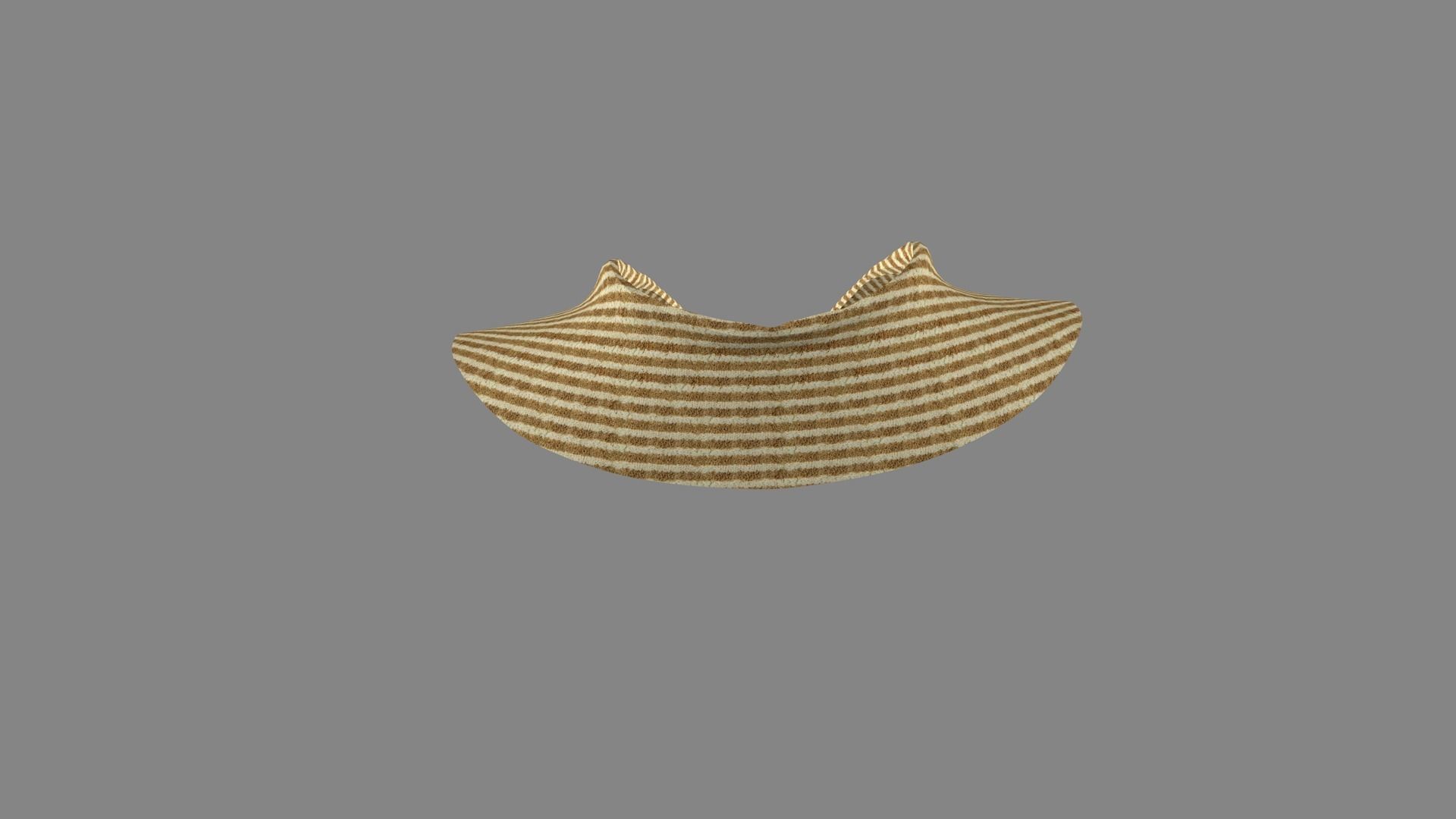 Dress collars scarves and necklaces decorated 3d models 3D model_2