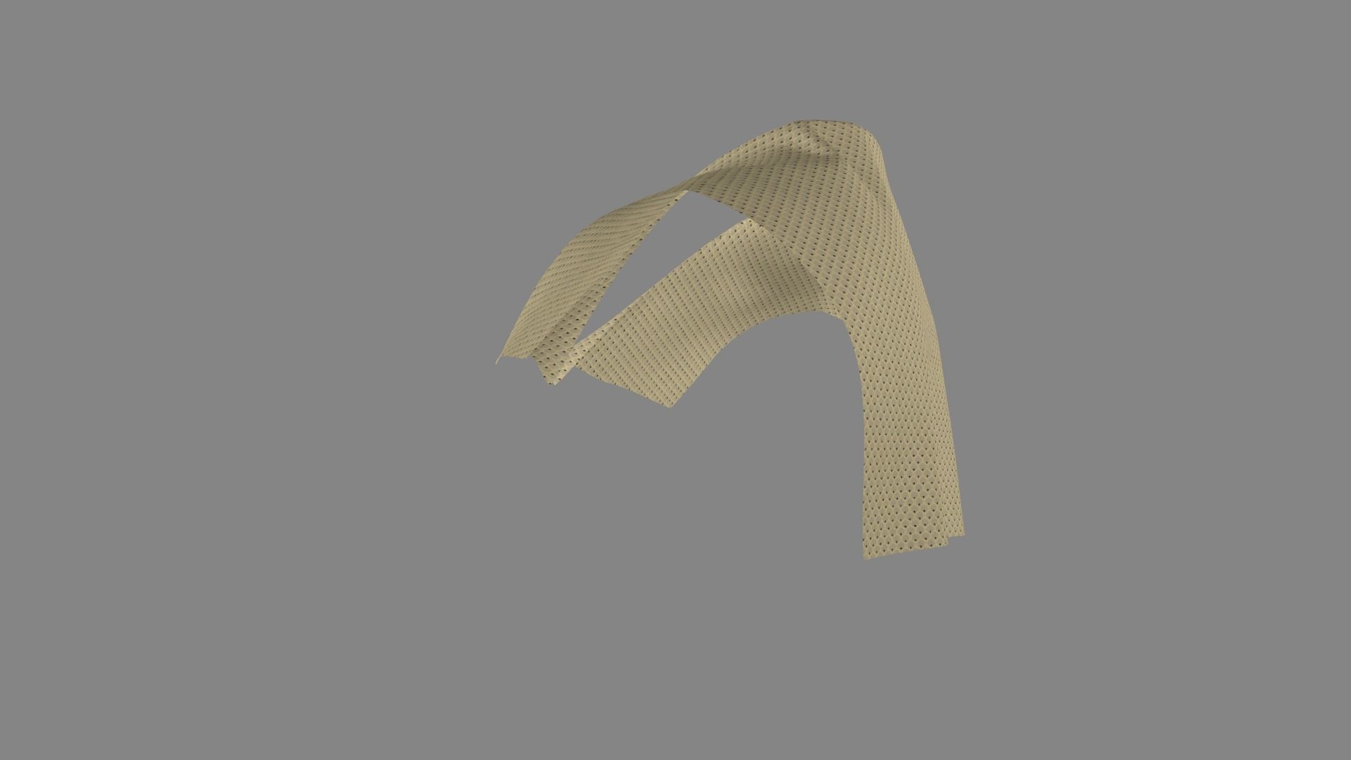 Dress collars scarves and necklaces decorated 3d models 3D model_3
