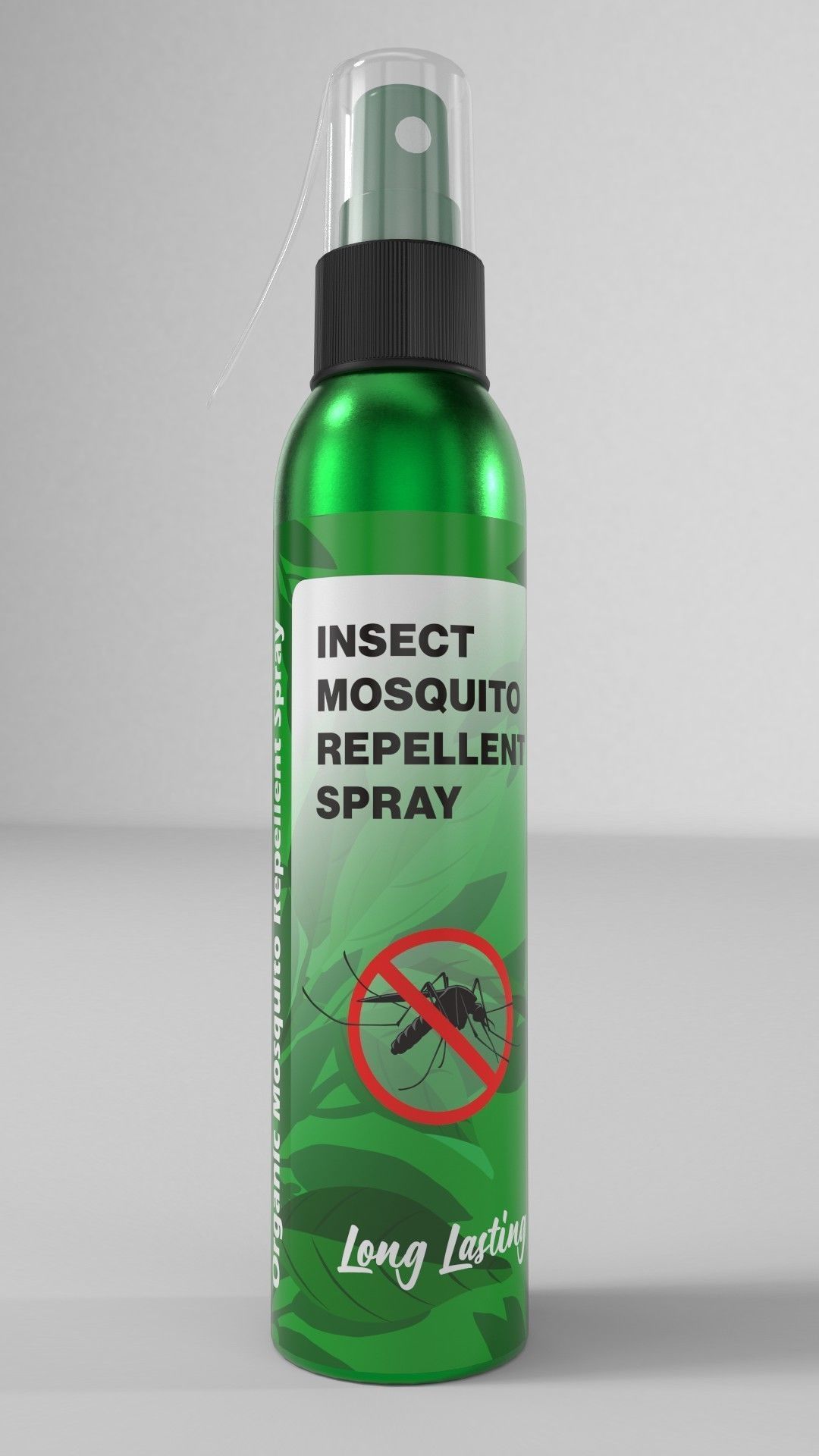 Insect Repellent Spray Insecticides repellents Low-poly 3D model_3