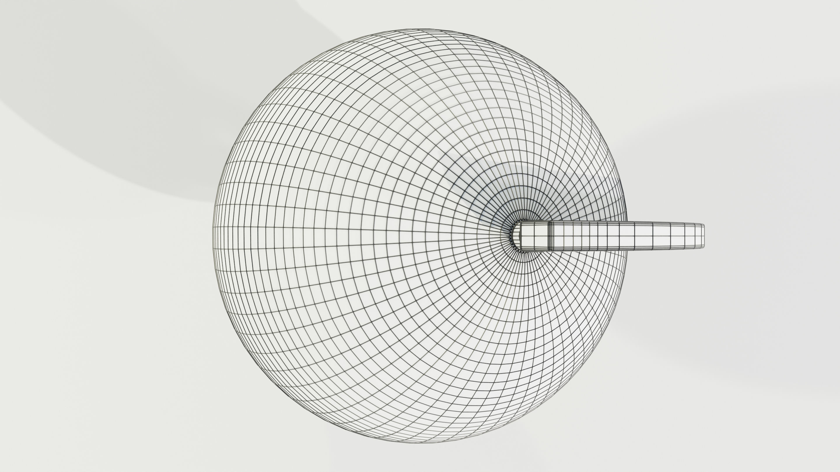 Epoxy Resin and Wood Globe 3D model_29