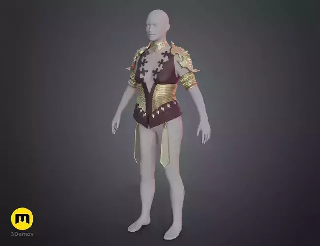 Lilith armor Diablo IV 3D print model Lilith armor Diablo IV 3D print model