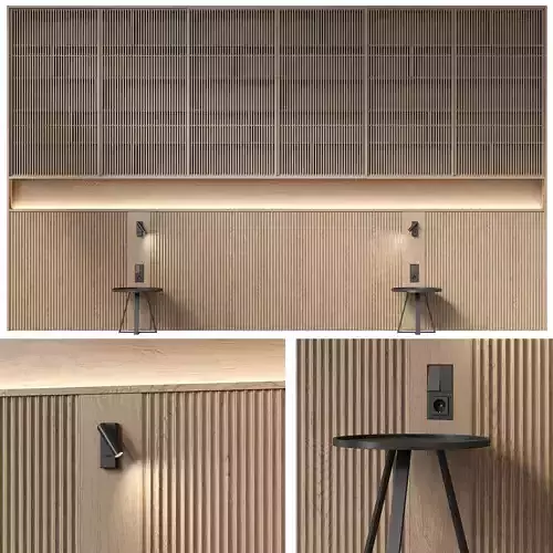 Headboard RJ Easy Design 07 3D model