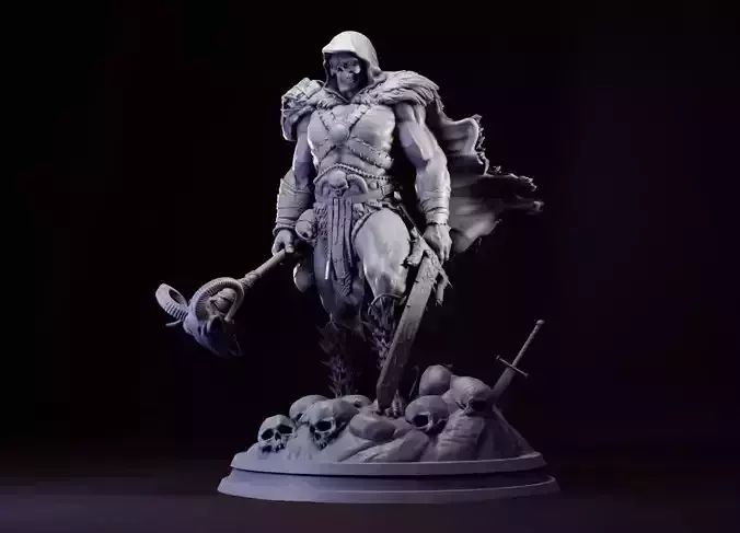 Skeletor 3D print model