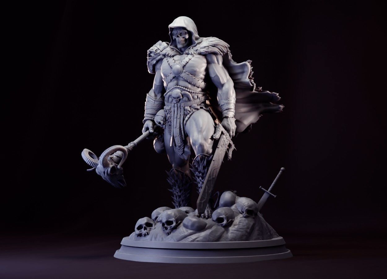 Skeletor 3D model 3D printable | CGTrader