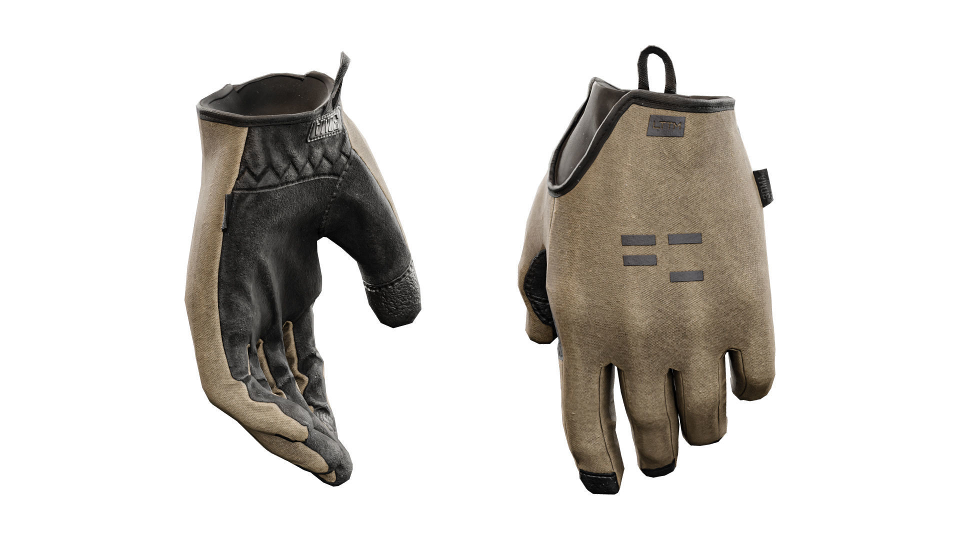 FERRO CONCEPTS X PIG DELTA FR GLOVES Low-poly 3D model_6