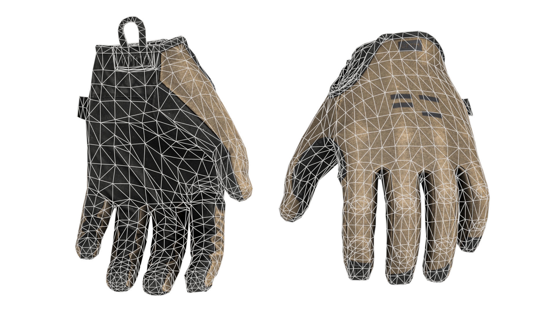 FERRO CONCEPTS X PIG DELTA FR GLOVES Low-poly 3D model_8