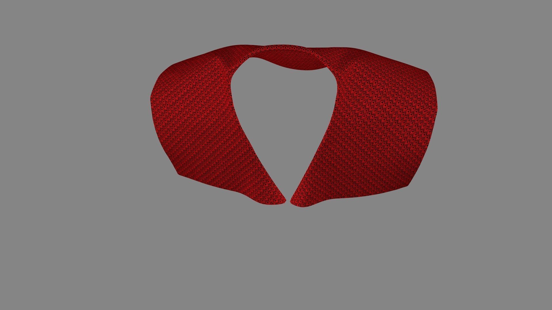 Dress collars scarves and necklaces decorated 3d models 3D model_6
