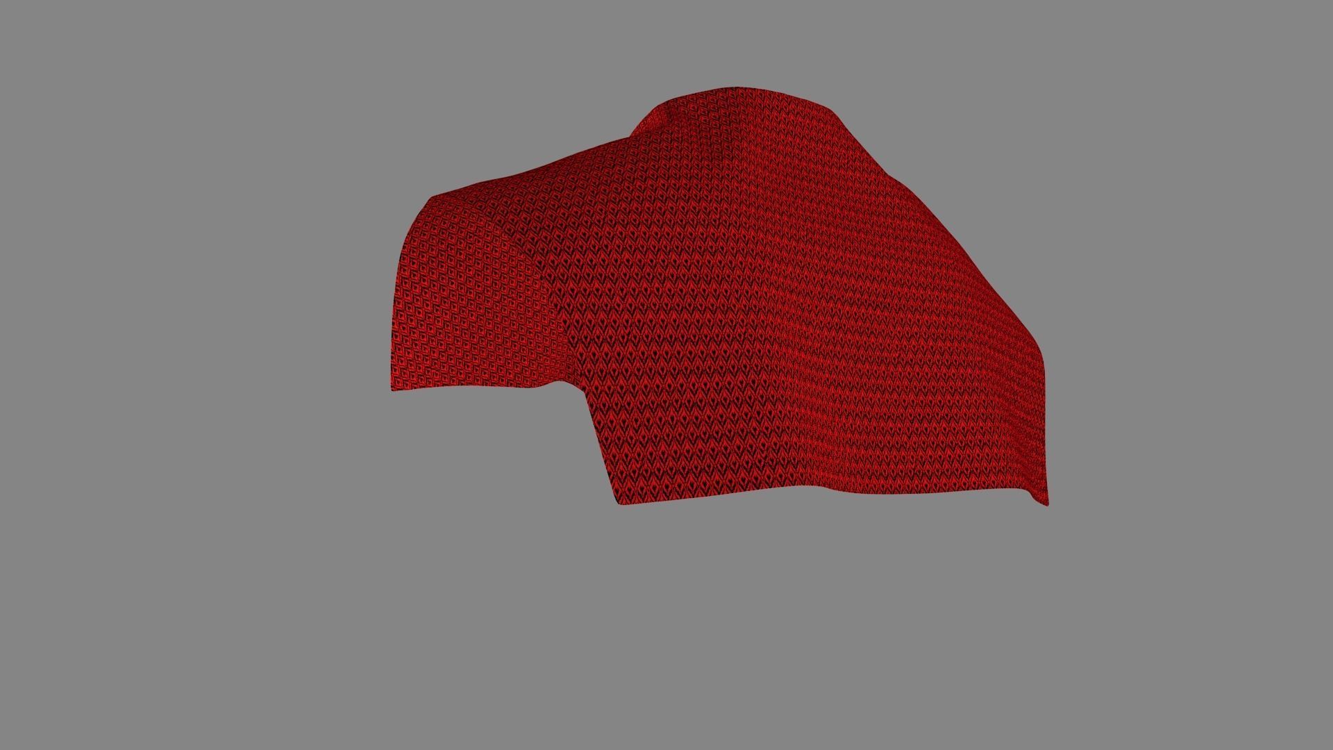 Dress collars scarves and necklaces decorated 3d models 3D model_2