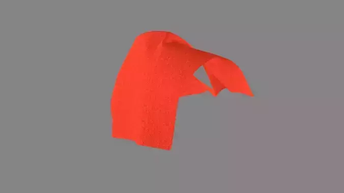 Dress collars scarves and necklaces decorated 3d models