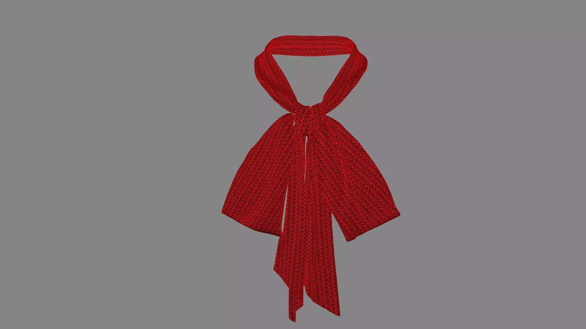 Dress collars scarves and necklaces decorated 3d models 3D model_0