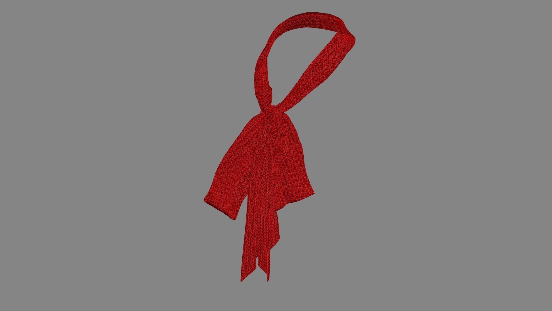 Dress collars scarves and necklaces decorated 3d models 3D model_3
