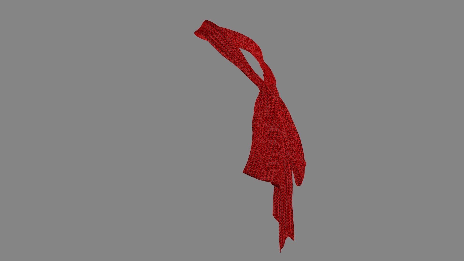 Dress collars scarves and necklaces decorated 3d models 3D model_5