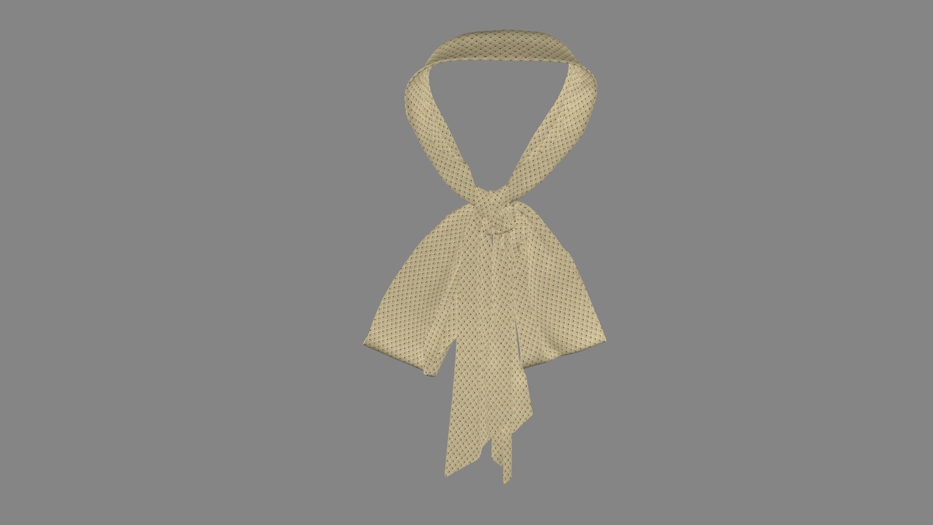 Dress collars scarves and necklaces decorated 3d models 3D model_6