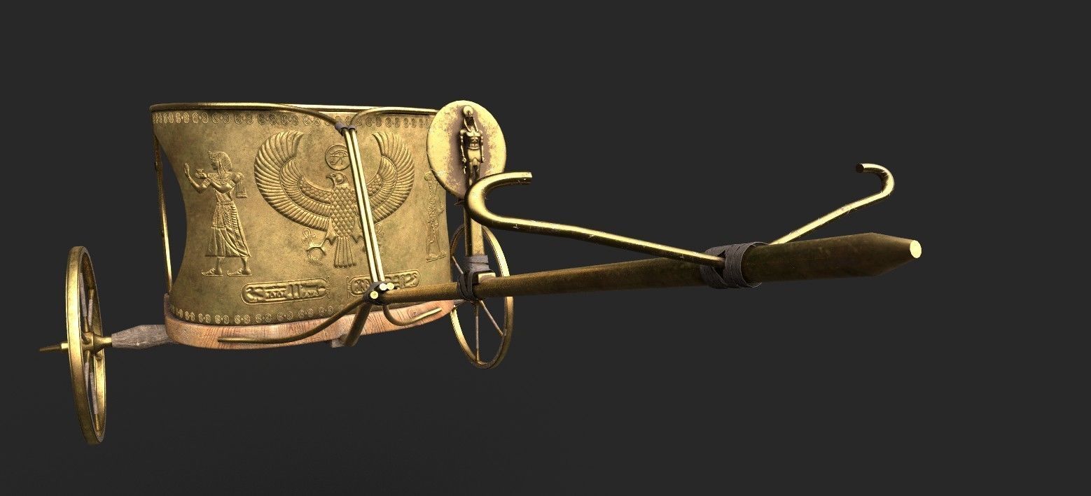 ANCIENT EGYPTIAN CHARITY 3D MODEL Low-poly 3D model_9