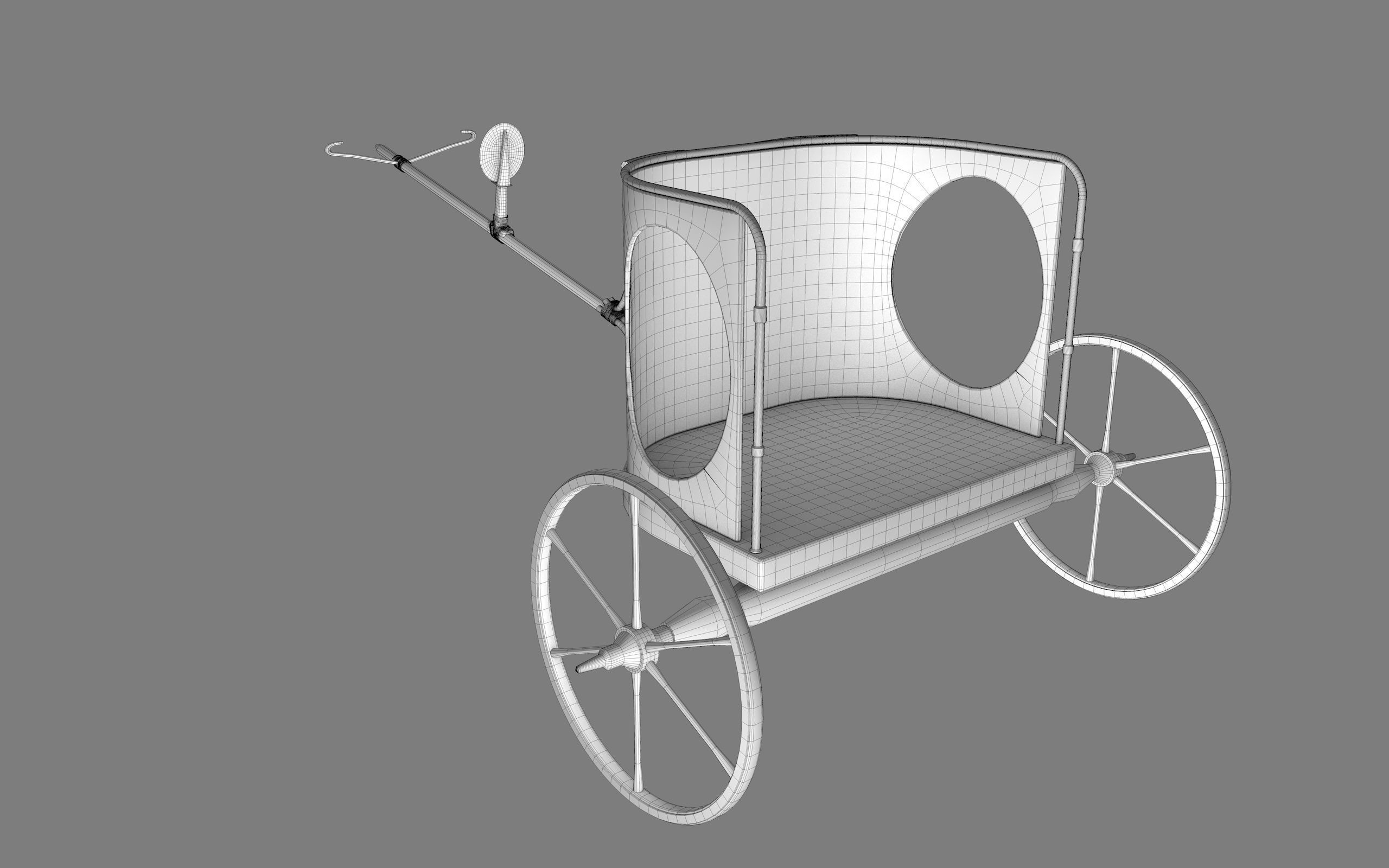 ANCIENT EGYPTIAN CHARITY 3D MODEL Low-poly 3D model_38