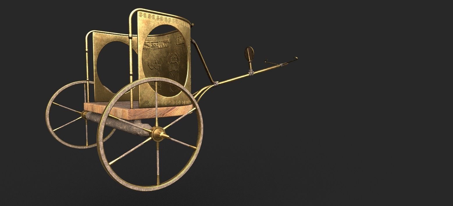 ANCIENT EGYPTIAN CHARITY 3D MODEL Low-poly 3D model_11