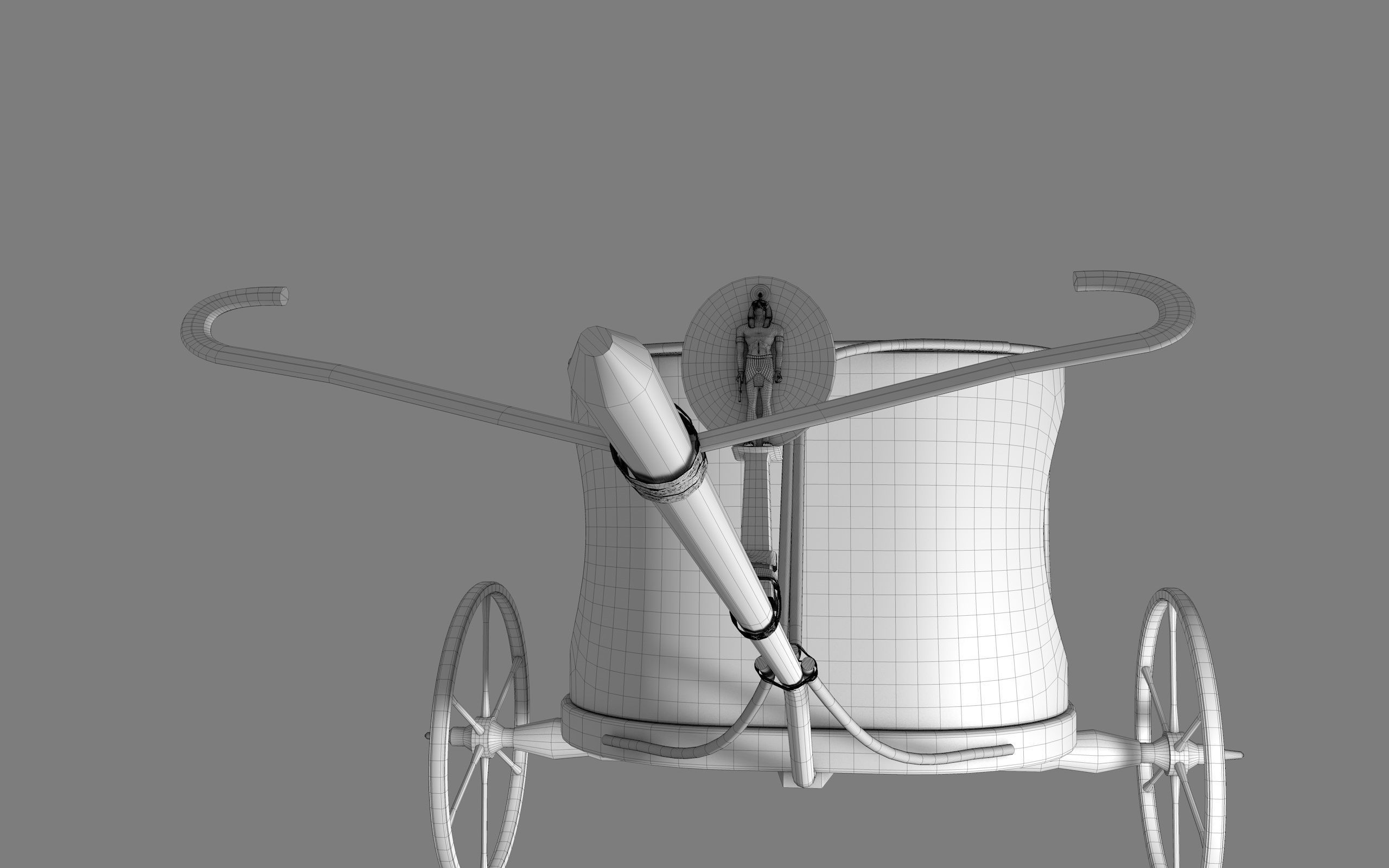 ANCIENT EGYPTIAN CHARITY 3D MODEL Low-poly 3D model_47