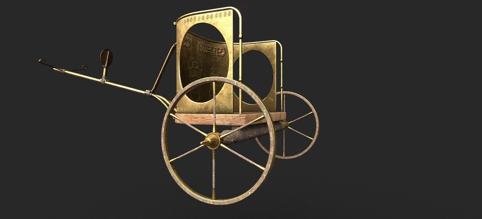 ANCIENT EGYPTIAN CHARITY 3D MODEL Low-poly 3D model_4