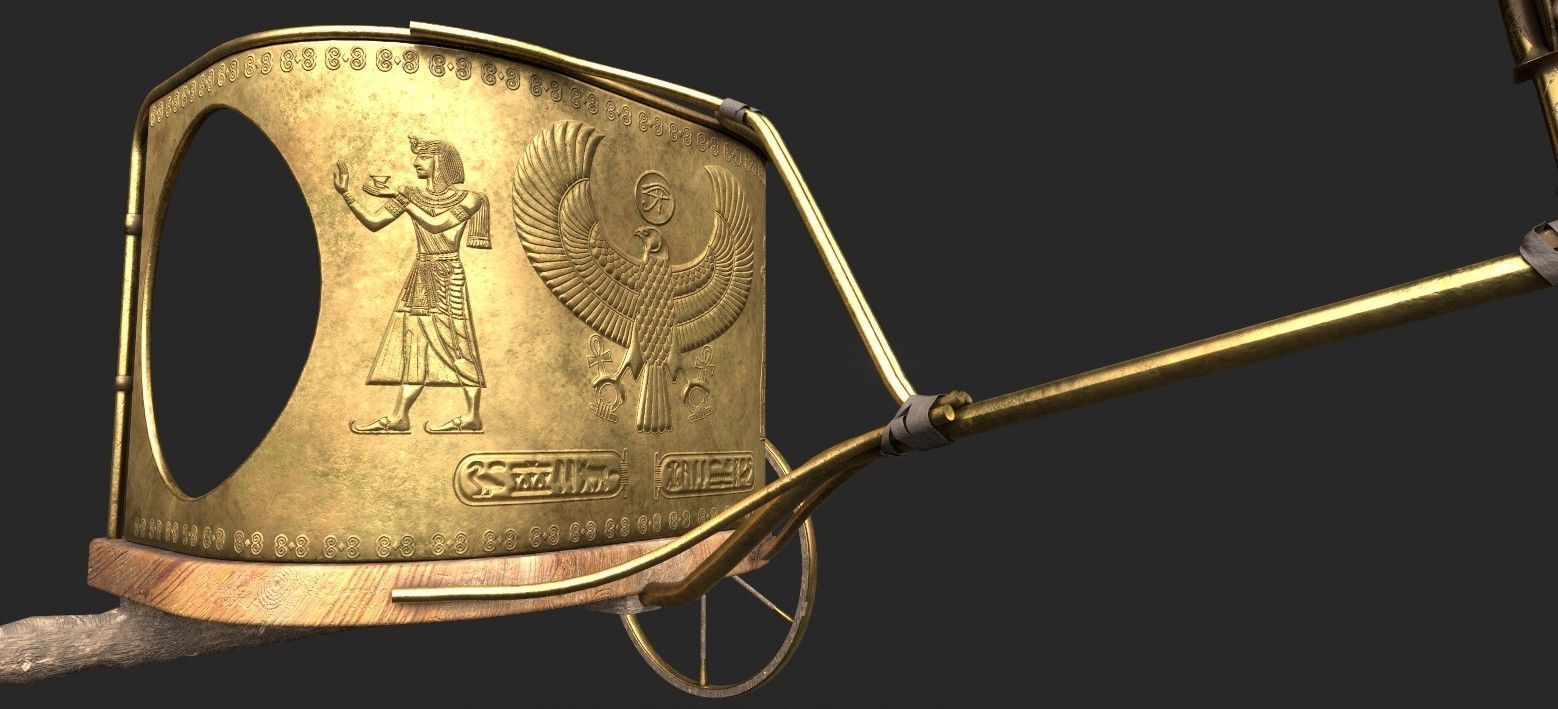 ANCIENT EGYPTIAN CHARITY 3D MODEL Low-poly 3D model_17