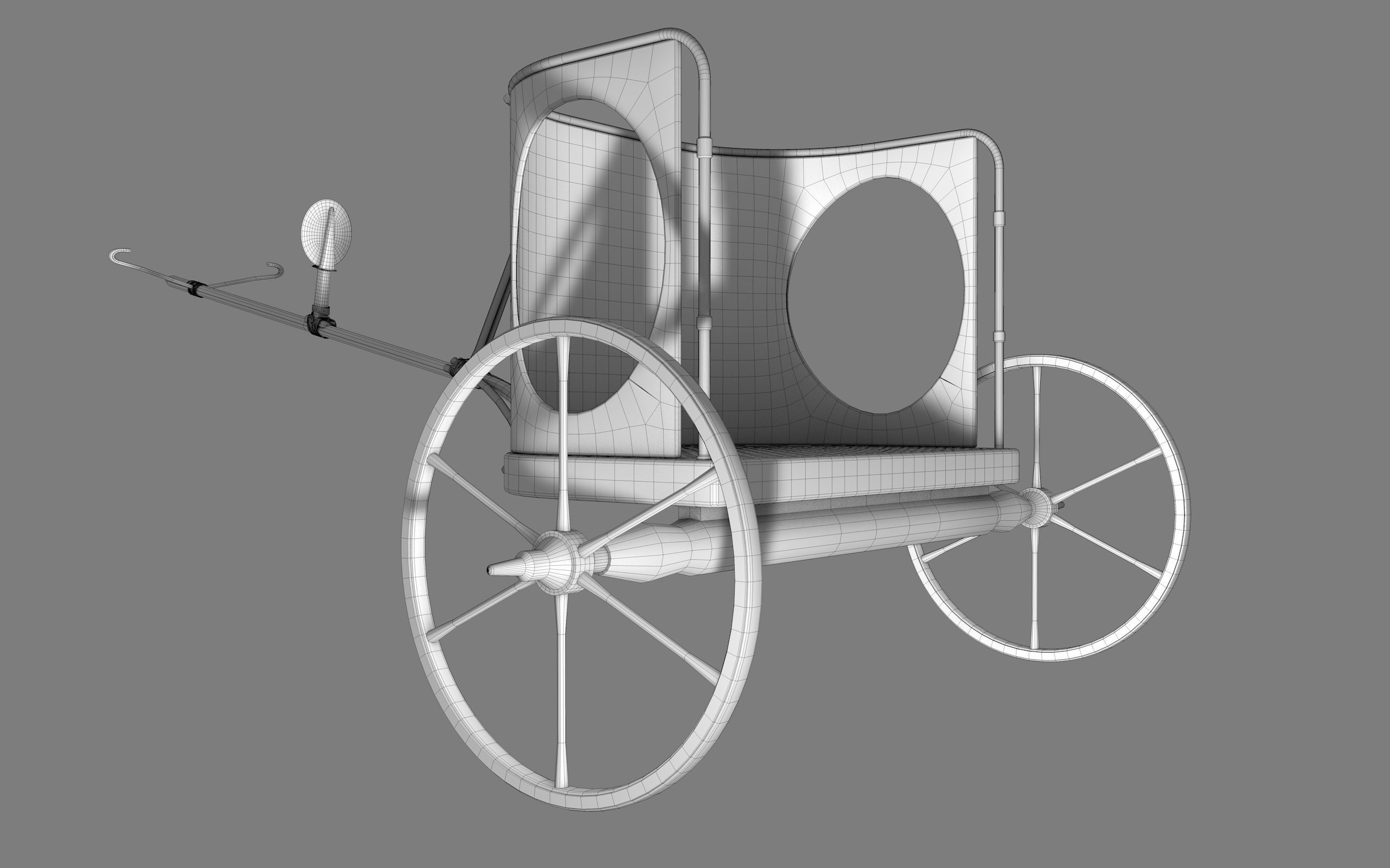 ANCIENT EGYPTIAN CHARITY 3D MODEL Low-poly 3D model_41