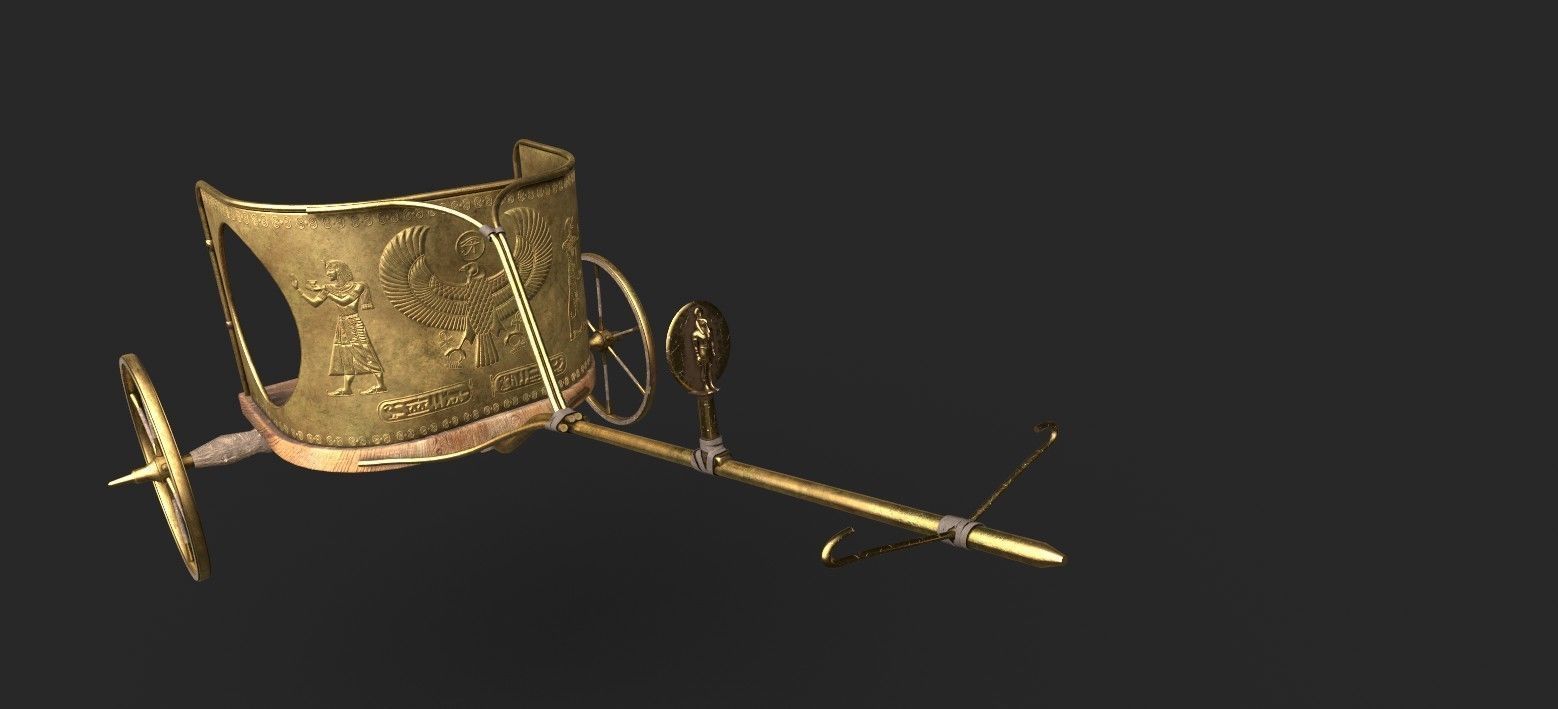 ANCIENT EGYPTIAN CHARITY 3D MODEL Low-poly 3D model_8