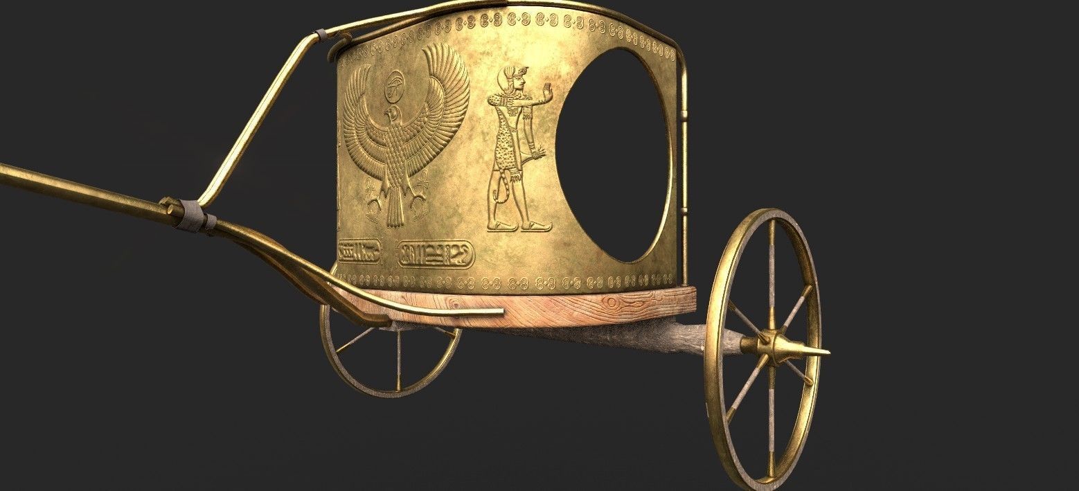 ANCIENT EGYPTIAN CHARITY 3D MODEL Low-poly 3D model_16