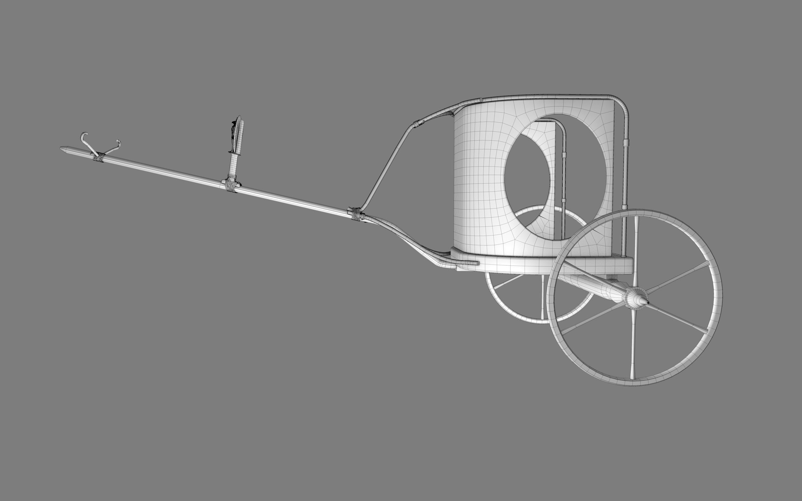 ANCIENT EGYPTIAN CHARITY 3D MODEL Low-poly 3D model_32