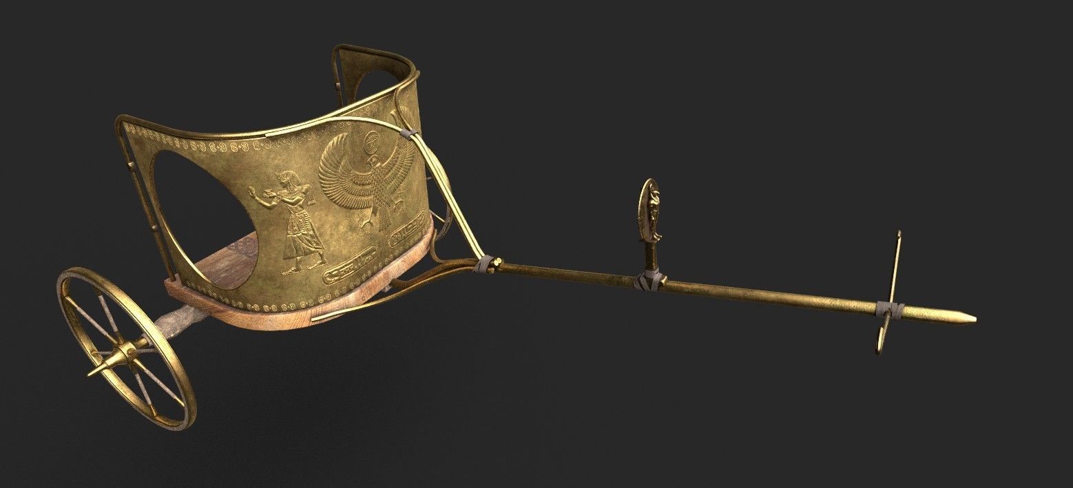 ANCIENT EGYPTIAN CHARITY 3D MODEL Low-poly 3D model_21