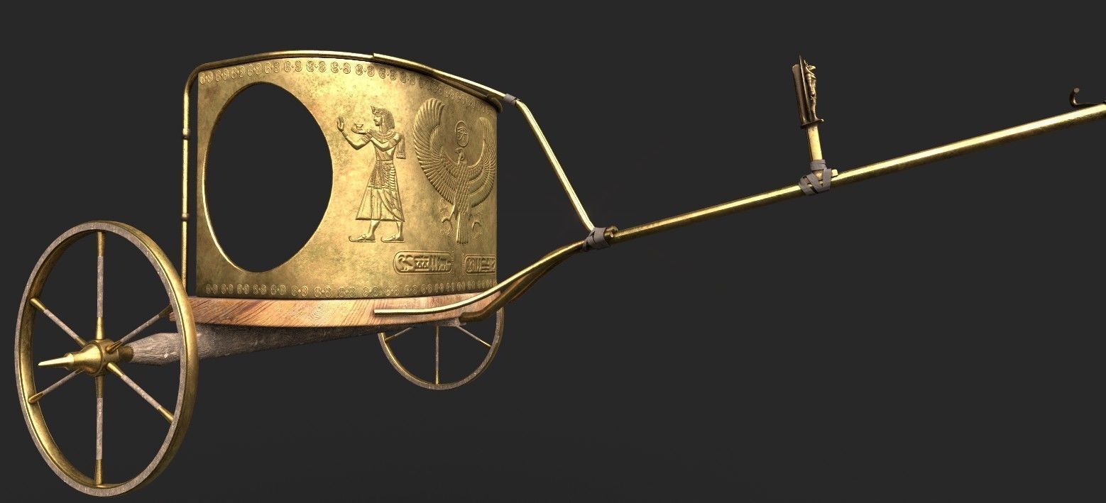 ANCIENT EGYPTIAN CHARITY 3D MODEL Low-poly 3D model_18