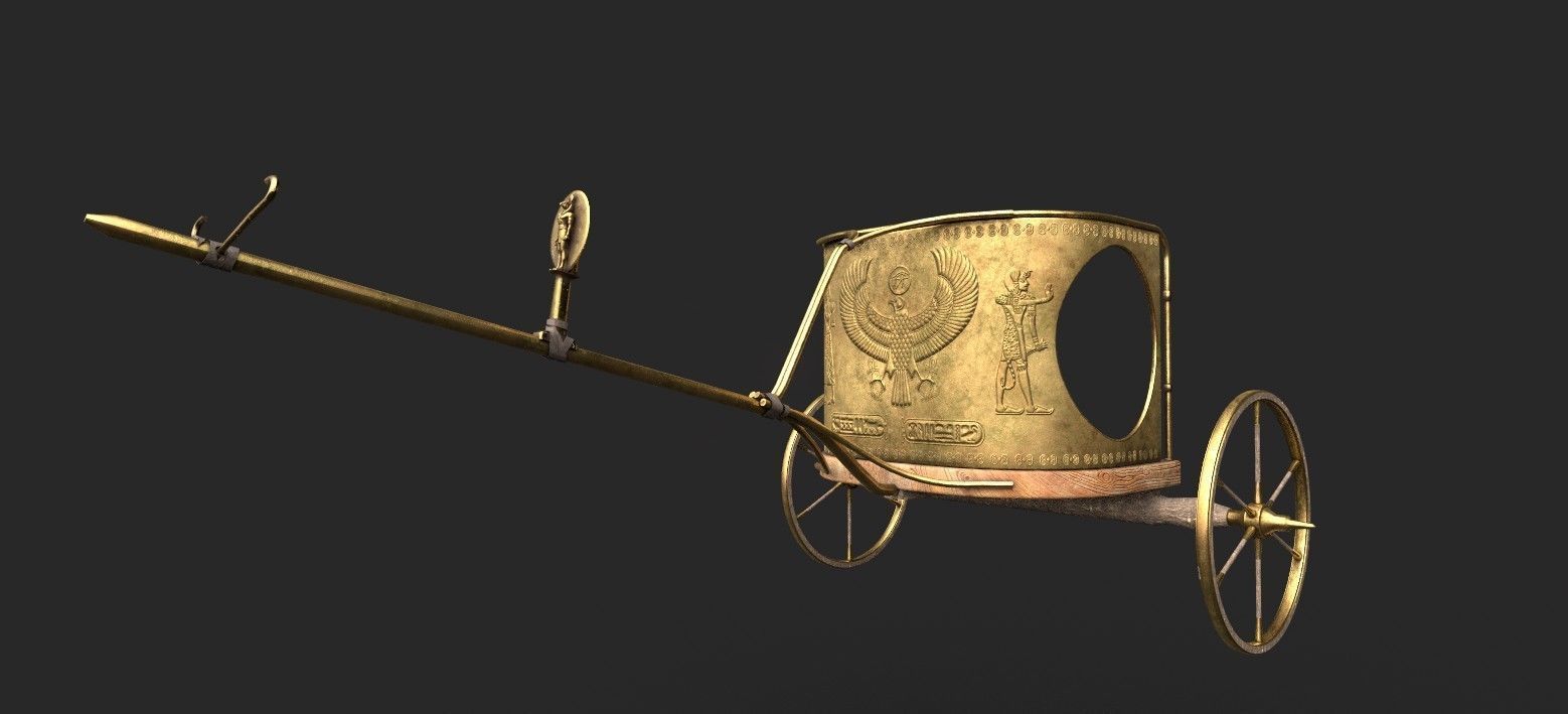 ANCIENT EGYPTIAN CHARITY 3D MODEL Low-poly 3D model_6