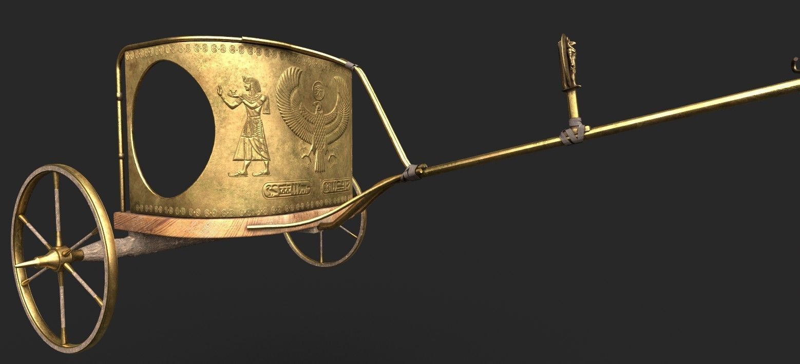 ANCIENT EGYPTIAN CHARITY 3D MODEL Low-poly 3D model_20