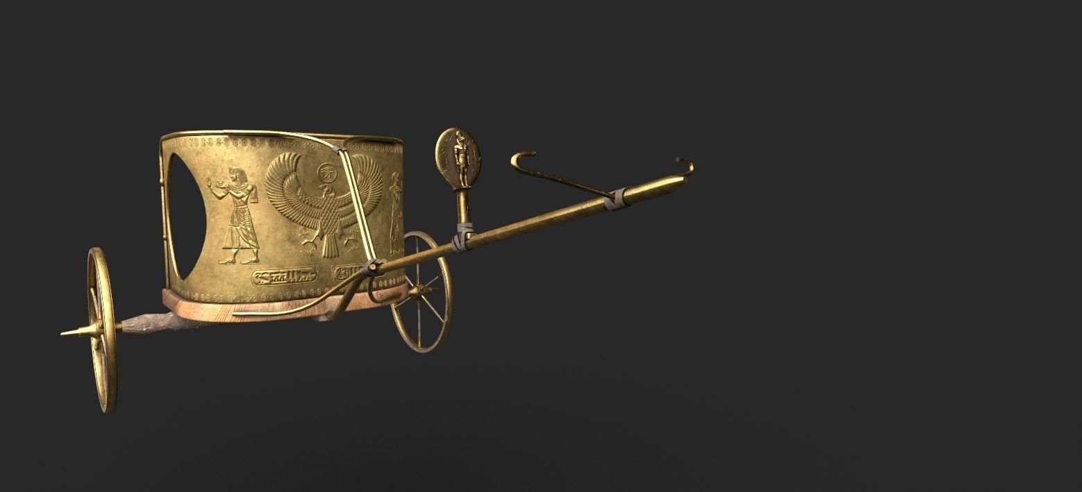 ANCIENT EGYPTIAN CHARITY 3D MODEL Low-poly 3D model_28