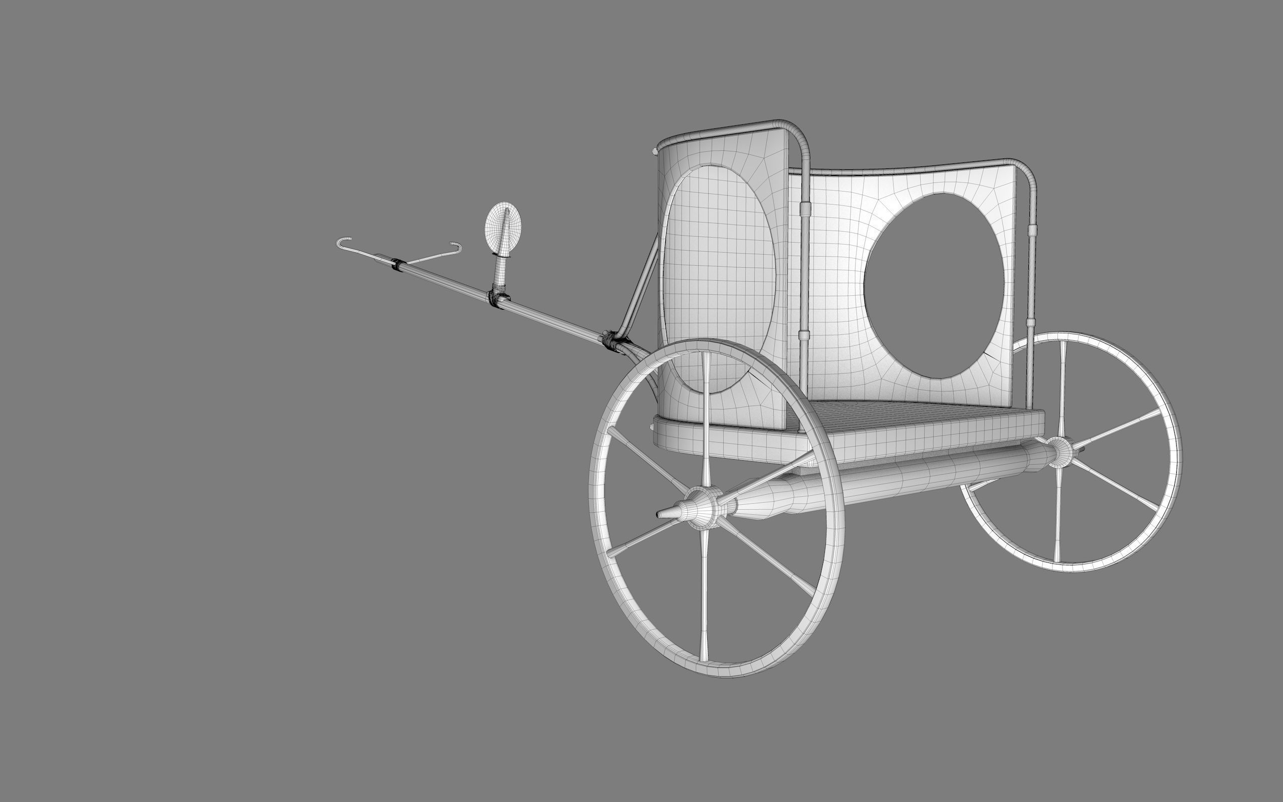 ANCIENT EGYPTIAN CHARITY 3D MODEL Low-poly 3D model_34