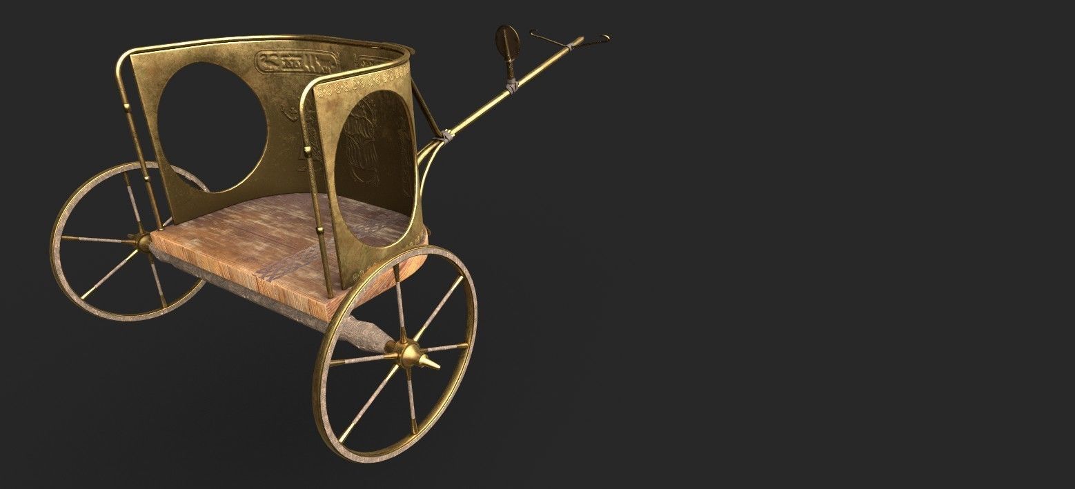 ANCIENT EGYPTIAN CHARITY 3D MODEL Low-poly 3D model_25