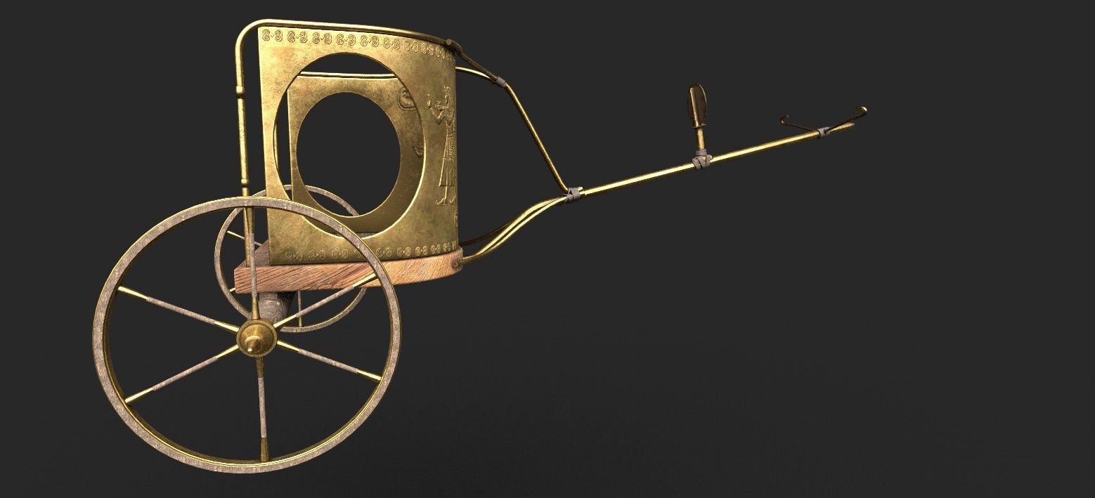 ANCIENT EGYPTIAN CHARITY 3D MODEL Low-poly 3D model_10