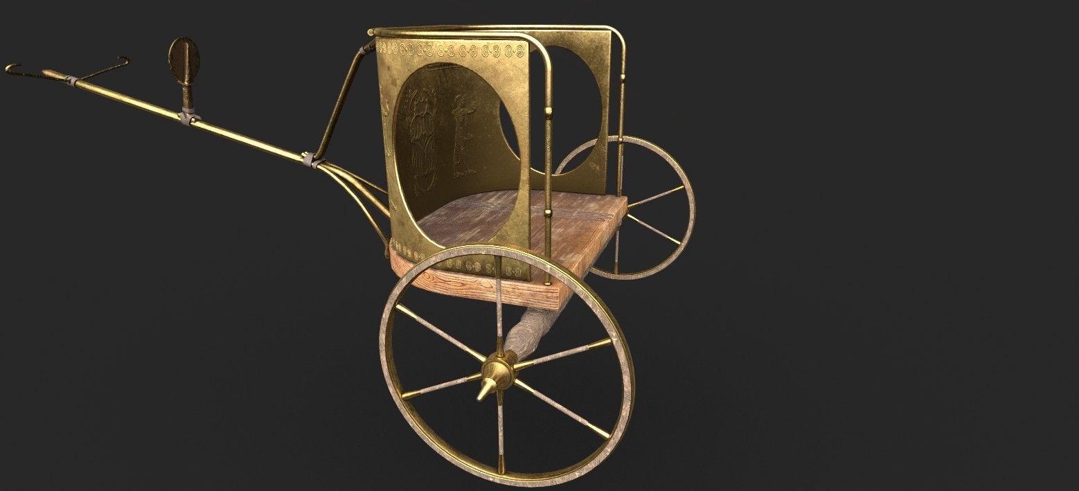 ANCIENT EGYPTIAN CHARITY 3D MODEL Low-poly 3D model_5