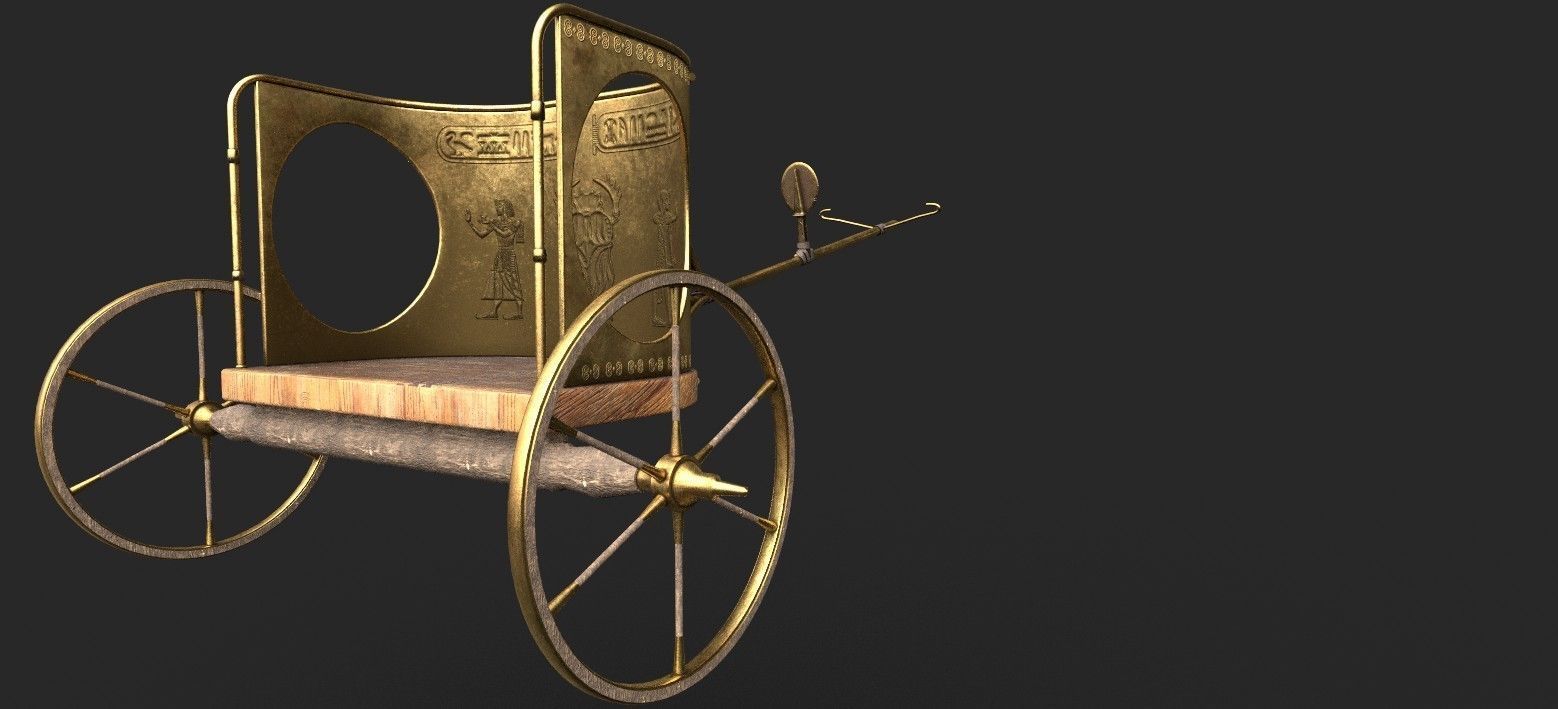 ANCIENT EGYPTIAN CHARITY 3D MODEL Low-poly 3D model_12